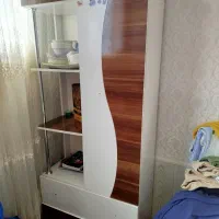 کمد وتخت کودک در حد نو