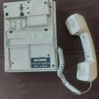 گوشی تلفن ثابت عتیقه قدیمی میکروتل|تلفن رومیزی|اردبیل, |دیوار