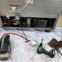 تعمیر انواع یخچال فریزر خانگی و فروشگاهی