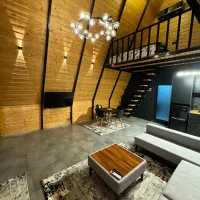 اجاره کلبه سوئیسی دوخواب(استخردار)|اجارهٔ کوتاهمدت ویلا و باغ|بندر انزلی, بشمن|دیوار