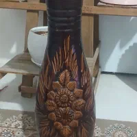 گلدان بزرگ برای گل مصنوعی سفالی