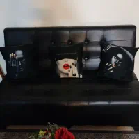 مبل چرم دو نفره ( ۲ عدد)