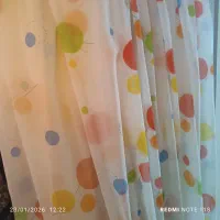 پرده فانتزی 8متر|پرده، رانر، رومیزی|مشهد, سجادیه|دیوار