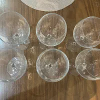 گیلاس ست ۶ تایی با جعبه پاشاباغچه پایه بلند