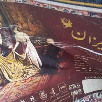 دوعددفرش دستباف گونه کهکشانی۱۰۰۰شانه ده رنگ|فرش|اقلید, |دیوار
