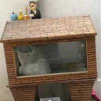 آکواریوم کلبه ماهیران/فروش/معاوضه با طوطی