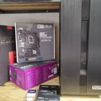 کیس گیمینگ نسل ۱۲ گرافیک 5700xt  asus h610 باضمانت