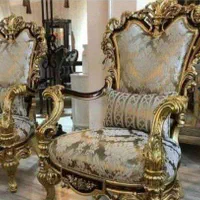 مصری پاپیونی فرانسوی اسکلت تمام چوب راش جنگلی|مبلمان خانگی و میز عسلی|تهران, شهید رجایی|دیوار