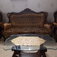 فروش مبلمان استیل9نفره همراه بانهارخوری ست8نفره