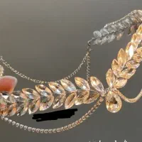اکسسوری دستساز تل تاج گوشواره