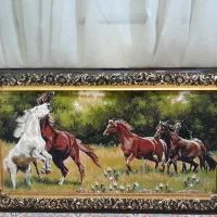 ۲عدد تابلو فرش بزرگ نو