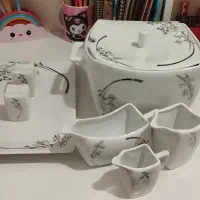 سرویس چینی نفیس ۶نفره ۲۷پارچه
