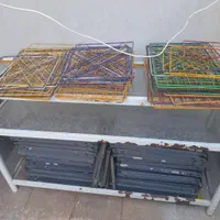 قفسه و ال آهنی و ویترین