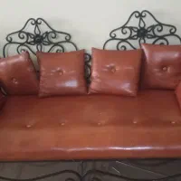 مبل ۴ نفره همراه میز عسلی و استند فرفوژه