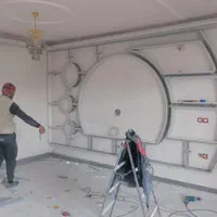 اجرای کناف و پانل 60*60 برای فروشگاه ها و منازل|مصالح و تجهیزات ساختمان|سراب, |دیوار