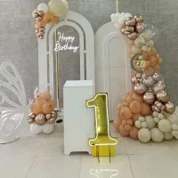 بادکنک آرایی،گل آرایی،افتتاحیه،آتیش بازی و مه