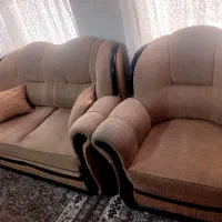 مبل نیم ست چهارنفره به همراه عسلی و جلومبلی