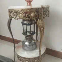 ست کامل وسایل برنجی میز تلویزیون و بوفه و ....|صنایع دستی و سایر لوازم تزئینی|الوند, |دیوار