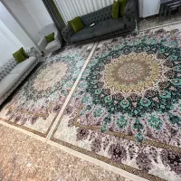 ۲ عدد فرش ۹ متری برجسته ۱۲۰۰ شانه