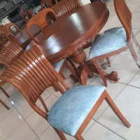 صندلی و میز ناهار خوری مدل صدفی|میز و صندلی غذاخوری|مشهد, شهرک رازی (شهرک غرب)|دیوار