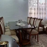 میز و صندلی غذاخوری ۸ نفره چوب راش