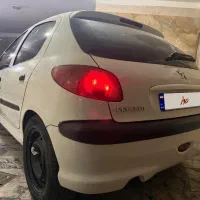 ‌پژو ۲۰۶ سفید مدل ۸۸|خودرو سواری و وانت|مشهد, چهنو|دیوار