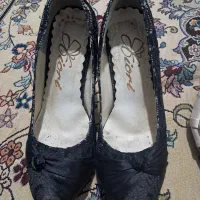 یک عدد صندل مجلسی کرم در حد نو ویک جفت کفش مجلسی|کیف، کفش، کمربند|کرج, عظیمیه|دیوار