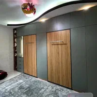 دکوراسیون داخل تخت کمجا کابینت کمد|تخت و سرویس خواب|تهران, یافت‌آباد|دیوار