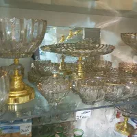 پذیرایی ۲۳ پارچه شامپانی لب طلایی، جهیزیه|ظروف سرو و پذیرایی|مشهد, بهارستان|دیوار