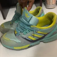 کتونی zx فیروزه ای