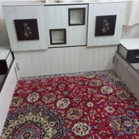 تخت خواب دونفره با تشک نو در حد