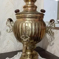 سماور ذغالی برنجی