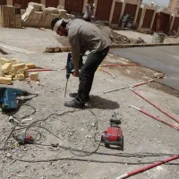 شیارزنی.کرگیری.سوراخکاری.کاشت میلگرد.رابیس بندی|خدمات پیشه و مهارت|کرج, پیشاهنگی|دیوار