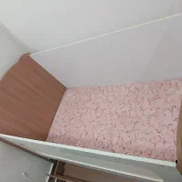 تخت خواب با تشک|تخت و صندلی بچه|امیدیه, |دیوار