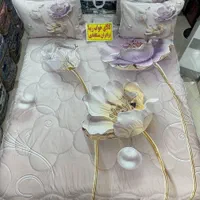 روتختی دونفره گلدار 0011 سه‌بعدی تمام نخ|سرویس روتختی|مشهد, کوی راد|دیوار