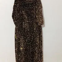 پیراهن مجلسی پولکی