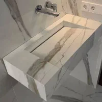 ساخت و اجرای روشویی سرامیکی