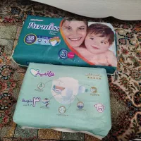 پوشک ببم سایز دو  هانیز سایز ۳و پرمیس سایز ۳