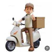 پیک جهت ارسال بسته کتاب به درب منازل موتور یاماشین