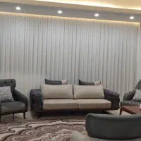 فروش پرده حریر ساده در دو مدل ودو قیمت حریر کتن|پرده، رانر، رومیزی|مشهد, چهارچشمه|دیوار