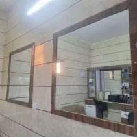دکور آرایشگاه کابینت|آرایشگاه و سالن‌های زیبایی|تاکستان, |دیوار