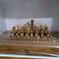 تخته نرد و صفحه شطرنج چوبی مدل چوب ملچ|کلکسیون و سرگرمی|تهران, ائمه اطهار|دیوار