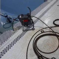 لوله بازکنی تخلیه چاه منصف فنر5تا60متردرمحل