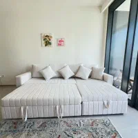 مبل تخت خواب شو|تخت و سرویس خواب|مشهد, هنرستان|دیوار