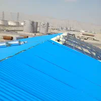 نصب وپوشش سقف شیب‌دار ونصب آبرو