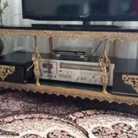 ساعت ایستاده تمام برنز  به همراه یک تلویزیون برنز|ساعت دیواری و تزئینی|الشتر, |دیوار