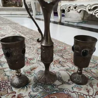 2عدد جام مسی و یک سطل مسی یک عدد گلاب پاش|کلکسیون اشیاء عتیقه|تهران, جنت‌آباد مرکزی|دیوار