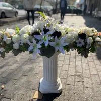 سبد ختم مصنوعی|گل مصنوعی|تبریز, |دیوار