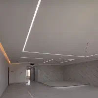اجرای کناف.باکس دور  سقف فلت