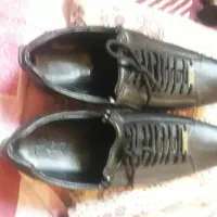 باسلام یک جفت کفش تخت چرم سایز 41 قیمت 300